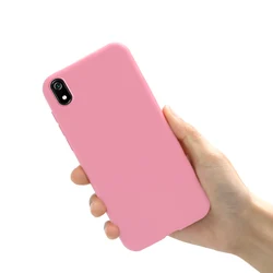 Custodia per telefono in TPU morbido silicone opaco nero elegante