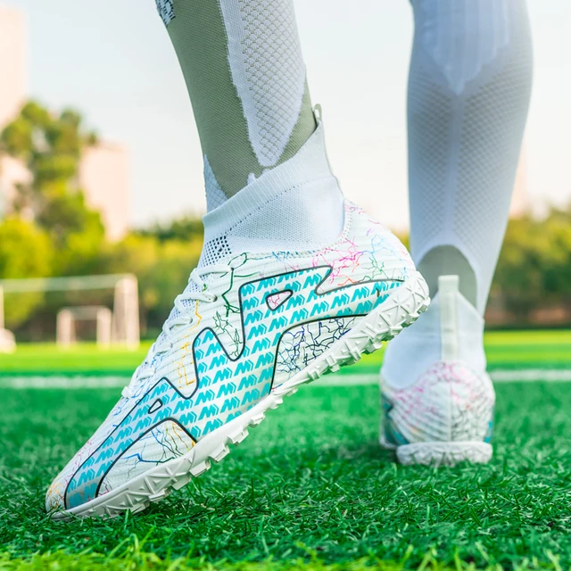 أحذية كرة قدم بجودة عالية من Neymar خماسيات كرة القدم للبيع بالجملة أحذية  رياضية للتدريب على كرة القدم TFAG أربطة Chuteira للجنسين - AliExpress