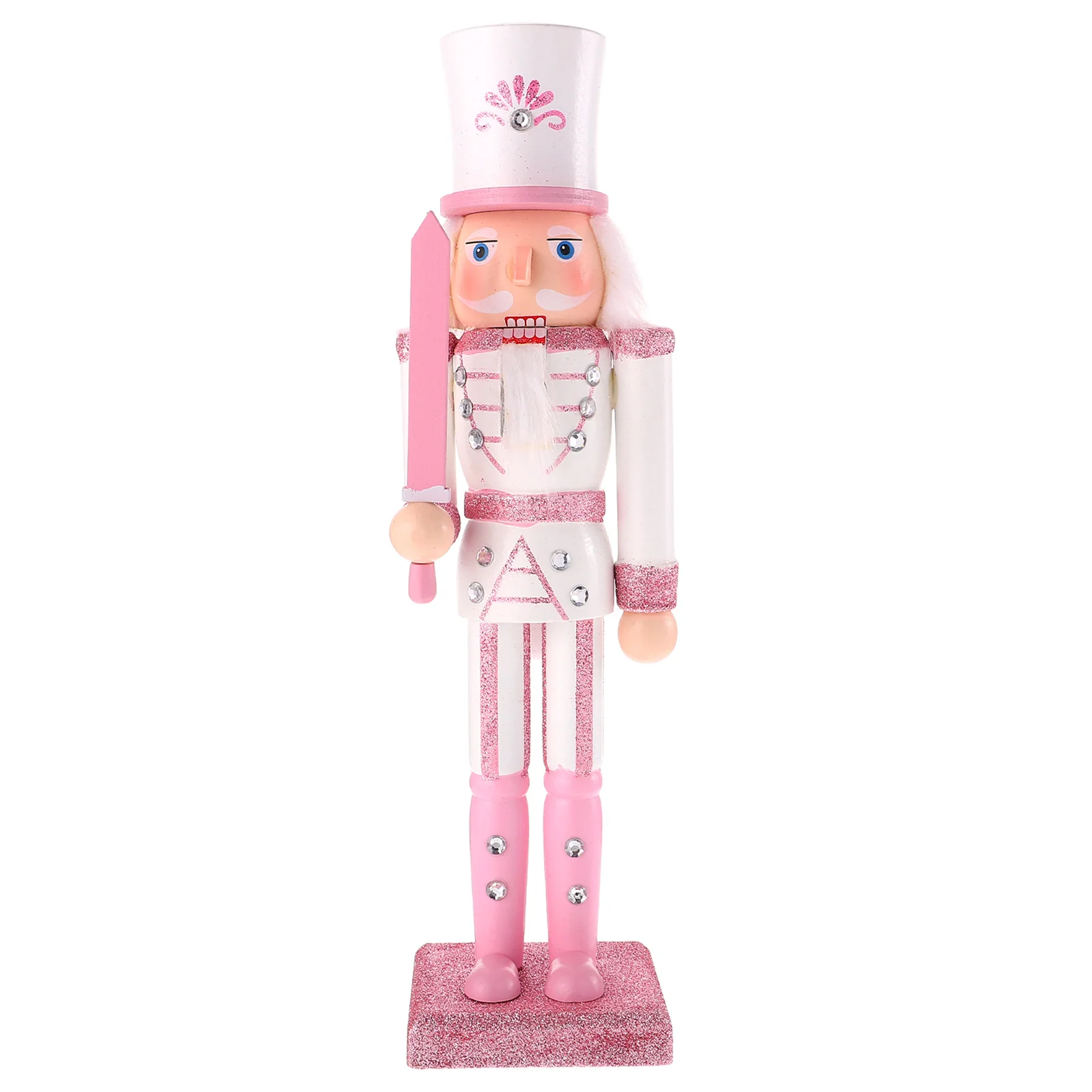 

Christmas Wooden Nutcracker Adorn Creative Wood Soldier Nutcracker Ornament