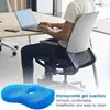 Gel Seat Cushion for Long Sitting Comfortable Soft Gel Seat Cushion Multifunctional Machine Washable Ergonomic Fit Chair Cushion 2