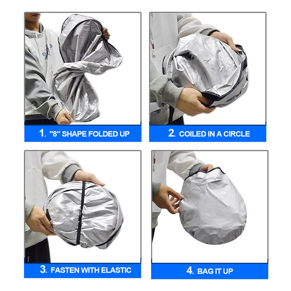 Windshield Sunshades Windshield Sunshade Car Sunshade Set For Tesla Model Y 3 Front Window Shade Cover Visor