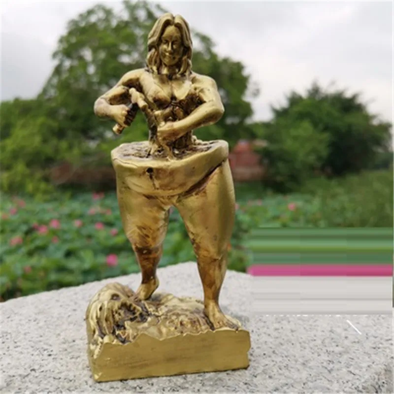 男性のための抽象的な自己組織化彫刻,ボディービルの置物,筋肉,樹脂