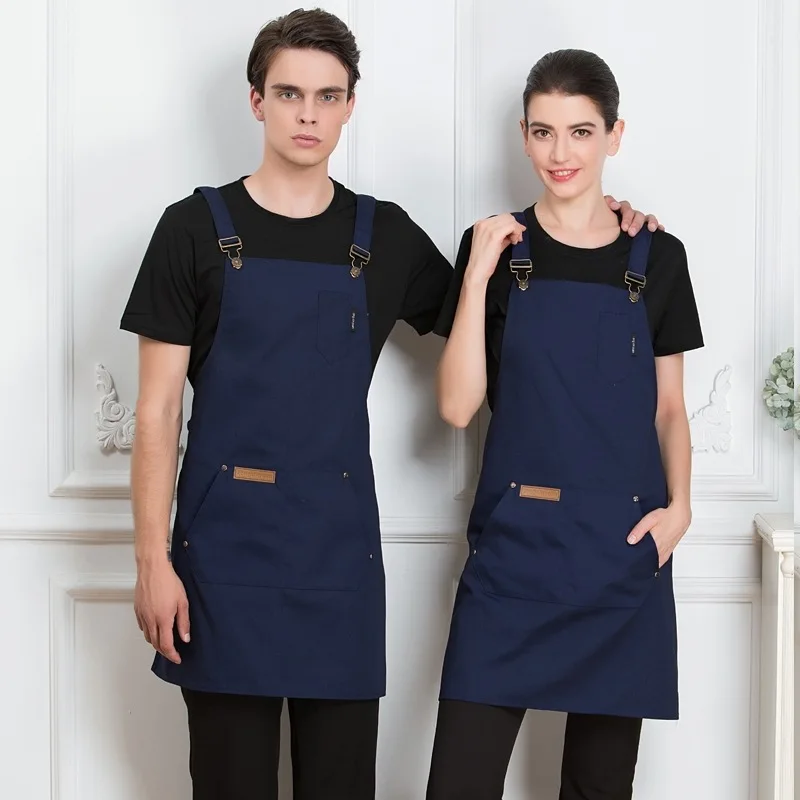 Supermarket Work Apron Apron Advertising Printing Milk Tea Shop Fruit Shop
