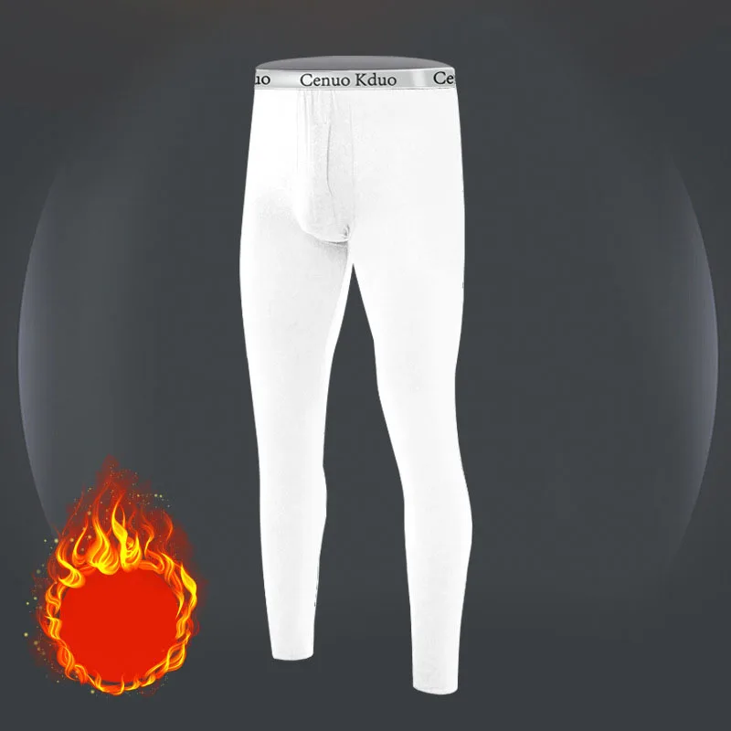 Men Long Johns Thermal Skin-Friendly Underwear Winter Warm Long