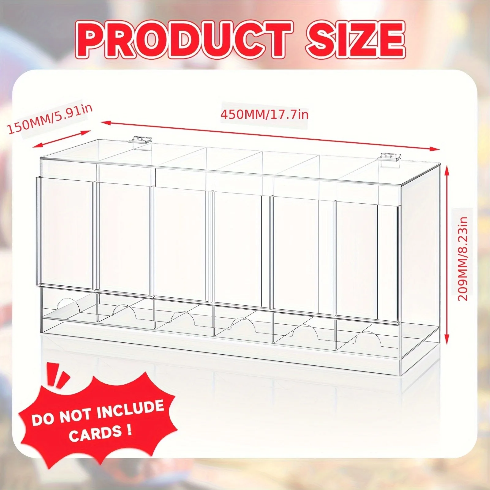 Distributeur De Booster Packs,Boîtier De Rangement Pour