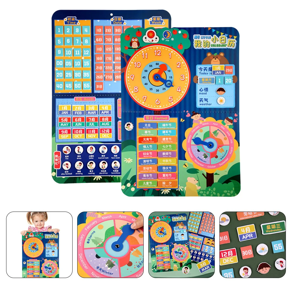 

Of Educational Calendar Weather Chart Toddlers Preschool Learning Toys Calendar Weather Sticking Wall Chart Awareness Card
