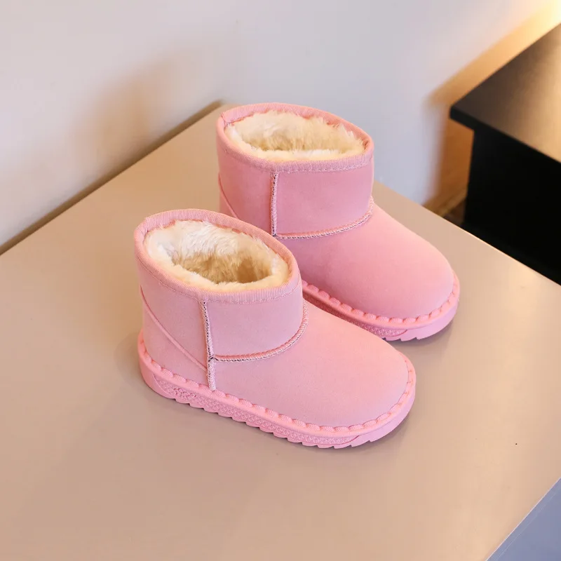 Princess Thick Velvet Boots Toddler Fashion Sneaker Plush Warm