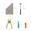 Building Block Tool Kit Brick Separator Measuring Plate Ruler Plier Hammer Tweezer Lifting Device Removal Part Compatible Legoed 3