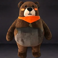 

Inflatable Cartoon Brown Bear Mascot Costume Cartoon Doll Costume Cosplay Fursuit