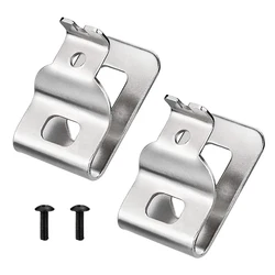 Stainless Steel Belt Clip Hook (2pcs)