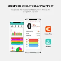 COOSPO HW9 Armband Heart Rate Monitor with HR Zones/Calories HRM Sensor for Fitness Cycling BLE5.0 ANT+ for Peloton,Zwift,Wahoo - Image 3