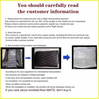 For Peugeot 508 2011 2012 2013 2014 2015 2016 2017 2018 Custom Car Floor Mats Auto Interior Details Accessories Carpet 5
