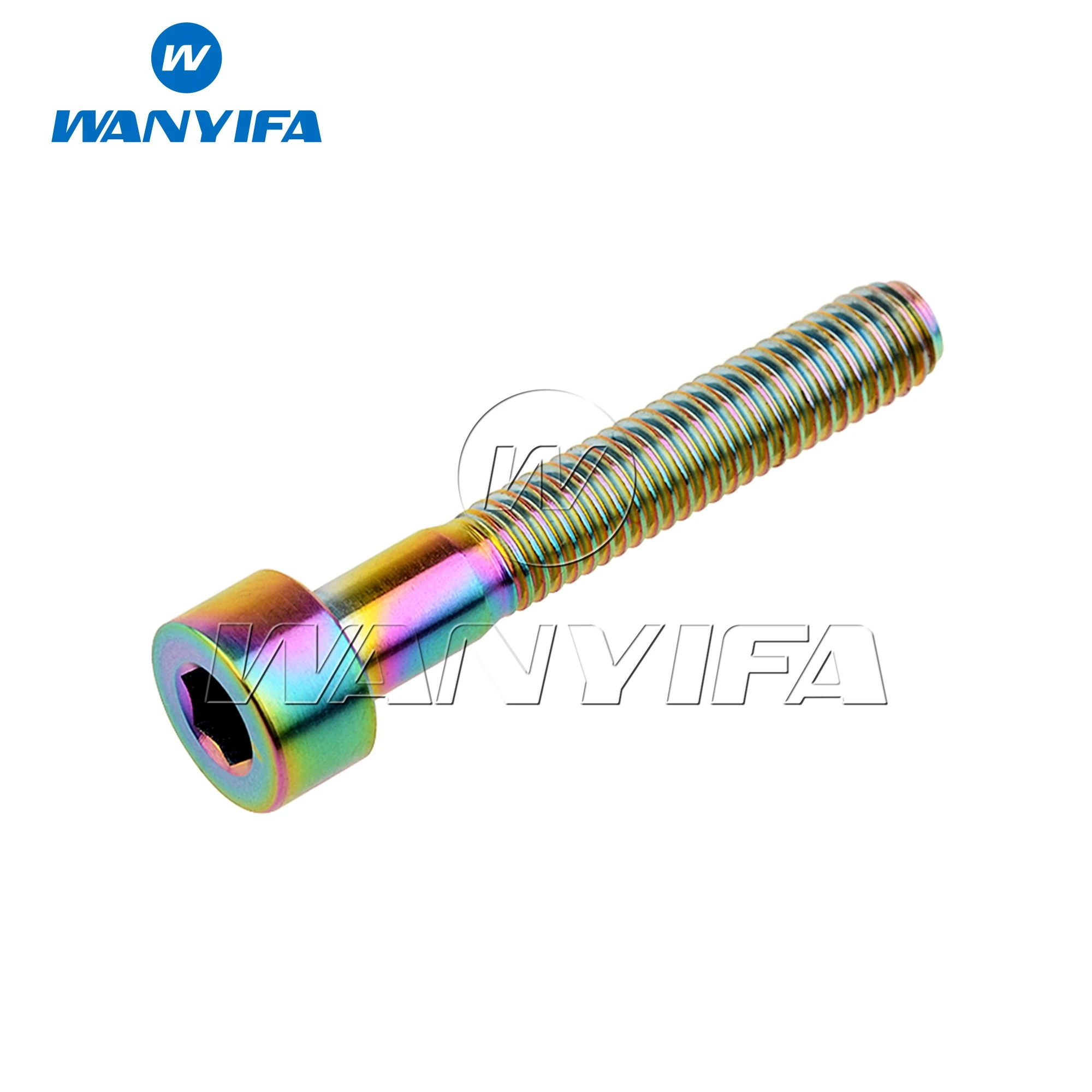 Titanium Bolts M5 x 10 12 16 18 20 23 25 30 35 40 45 50 55 60mm for Bike