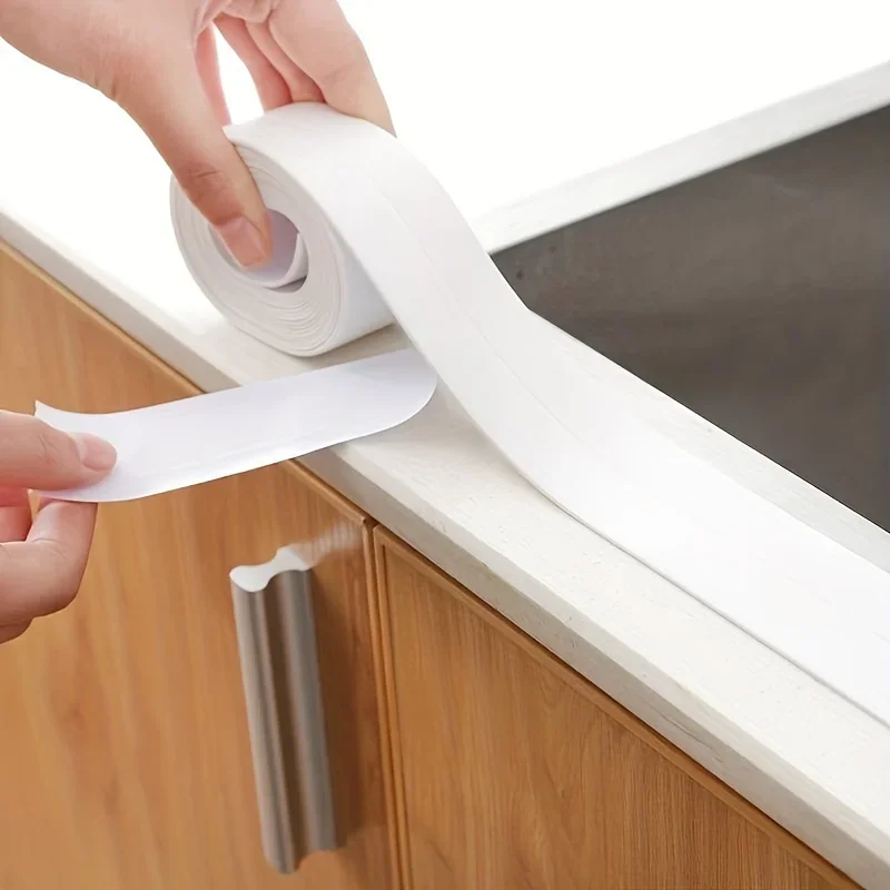 Kitchen and bathroom waterproof and mildew proof tape Kitchen joint sealing strip Waterproof strip Bathroom toilet