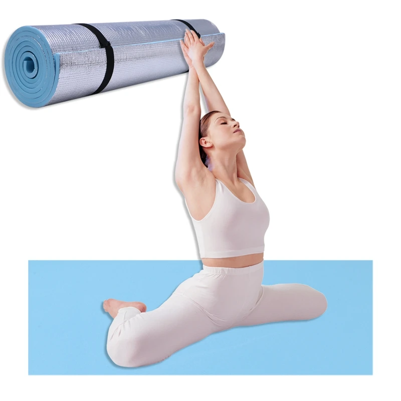 EVA Yoga Mat 6mm Thick for Exercise Gym Fitness Workout and Camping