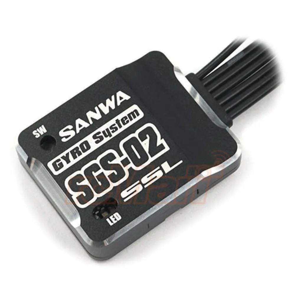 SANWA SGS-02 GYRO W/ SXR RESPONSE FOR 1/10 RC DRIFT CAR