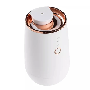자동차 방향제 아로마 디퓨저, USB 충전식 에센셜 오일 디퓨저, 시동 꺼짐 기능, 9 가지 색상 조명