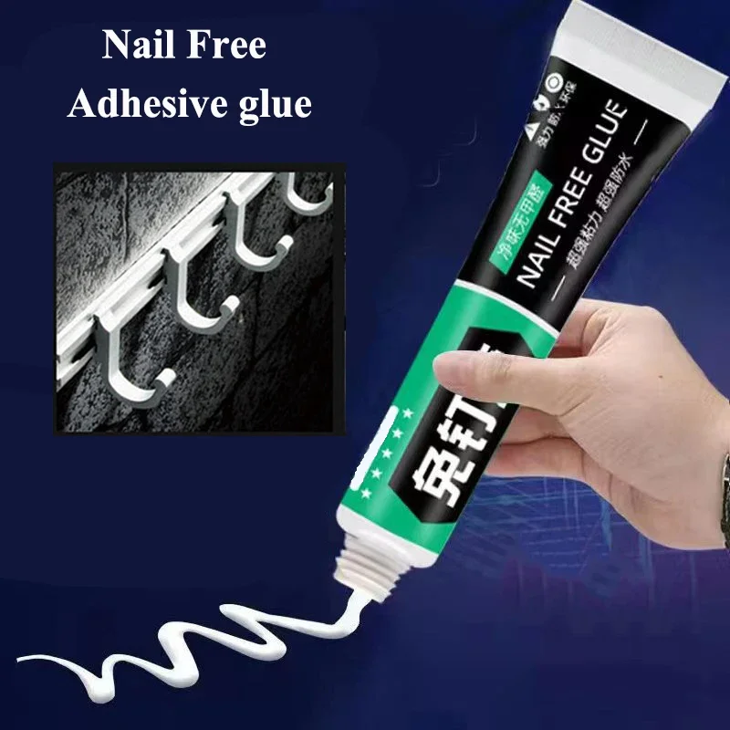 

6-60ml All-Purpose Glue Quick Drying Glue Strong Adhesive Sealant Fix Glue Nail Free Adhesive For Stationery Glass Metal Ceramic