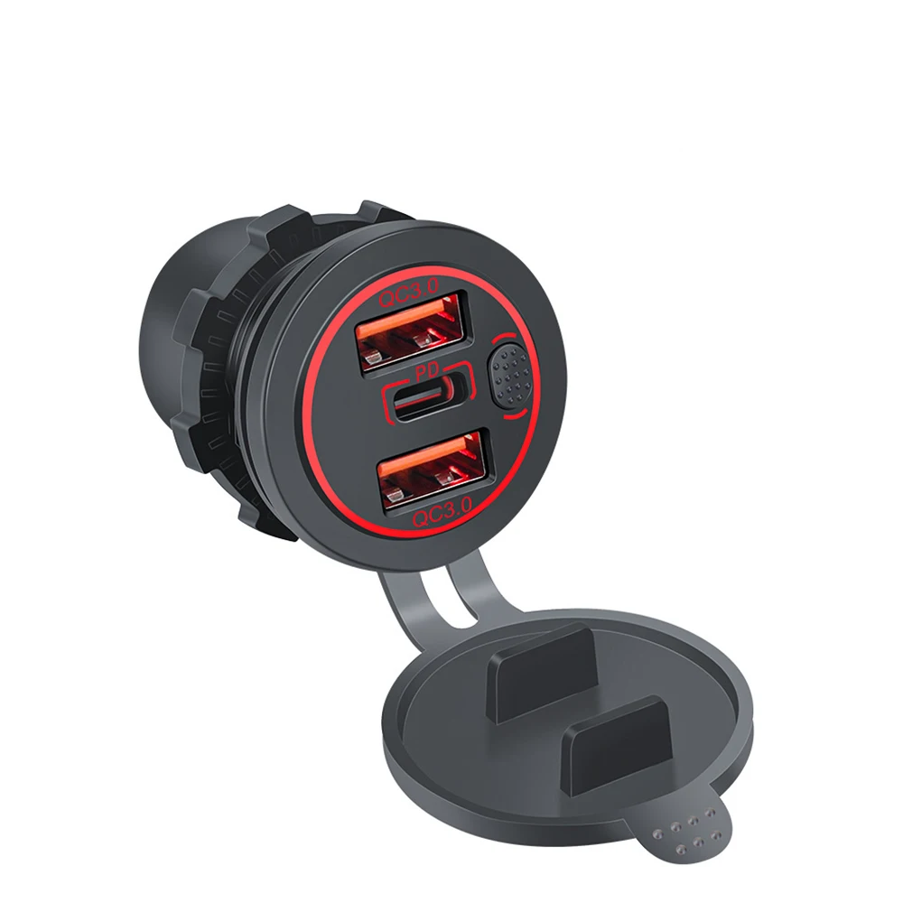  QC 3.0 USB  , 3 Ʈ   , PD CŸ  ,  ܼƮ  , 12V, 24V, 18W
