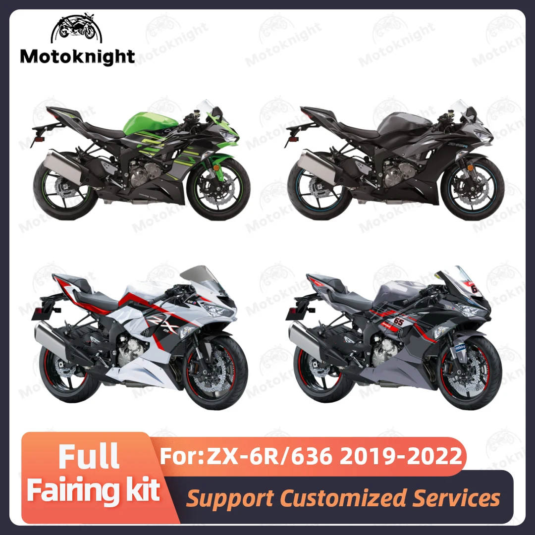 New ABS Plastic Full Set Motorcycle Fairing Painted Bodywork Fit For Kawasaki ZX-6R 636 ZX6R-Fairing Kit 4 Gifts