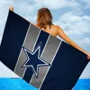 Dallas C-Cowboys Prayer Big Microfiber Beach Towels Quick Dry Towel Sand Beach Towels Pool Towel for Travel Swim Pool Yoga 4