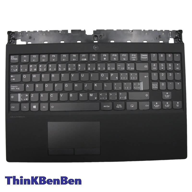 cfb-canadianフレンチブラックキーボード上部ケース、lenovo正当性用パームレストシェルカバーy530-15-15ich-y7000-2018-5cb0r40206