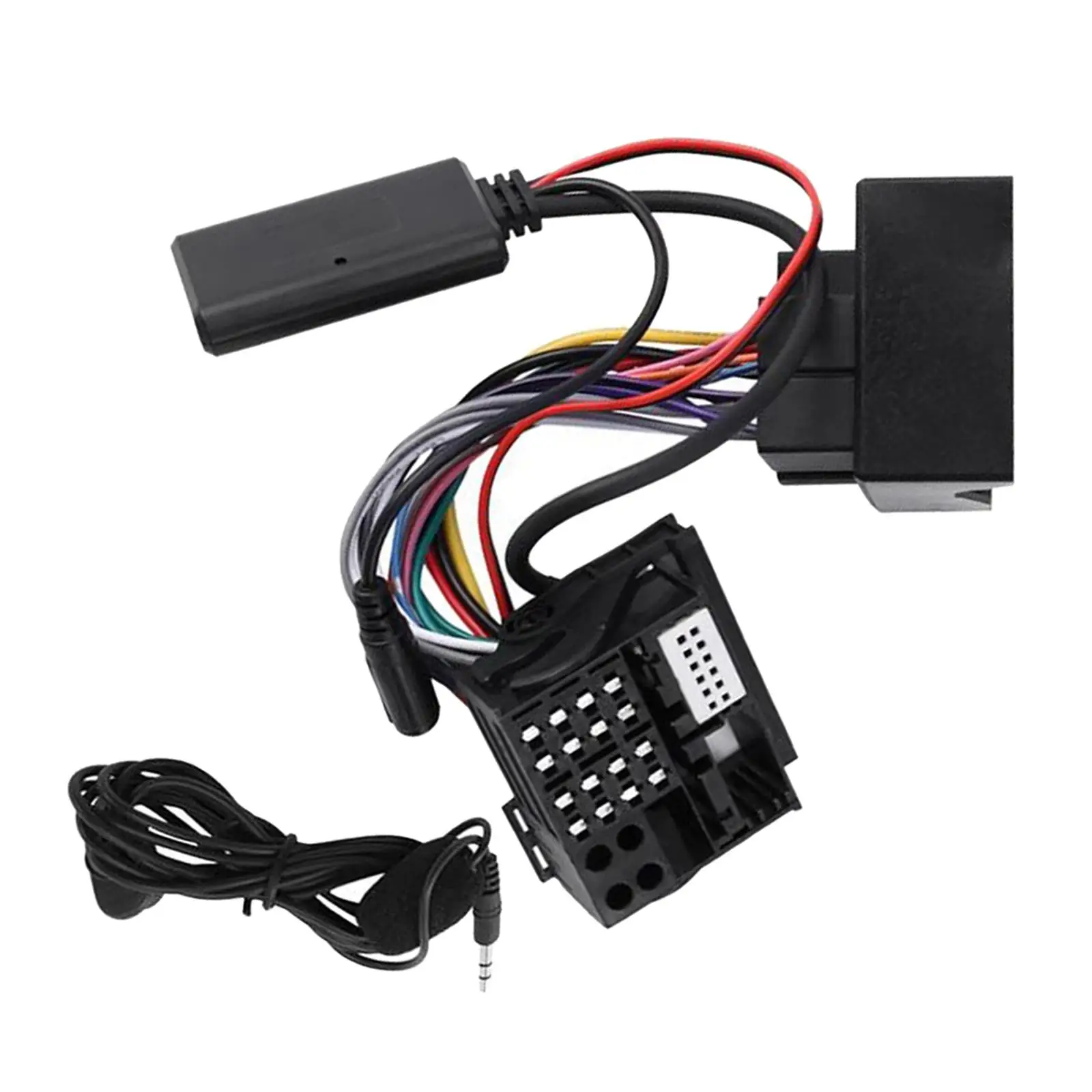 0 Kit with Mic Module Audio Hands Radio Stereo AUX Cable Adapter Fit for  x164 W251 W169 W164 