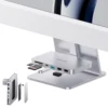 PULWTOP USB C Hub with NVMe SATA SSD Enclosure for iMac 24 inch M1/M3/M4,  iMac Hub with USB A/C 10Gbps, USB A 2.0, SD/TF 1