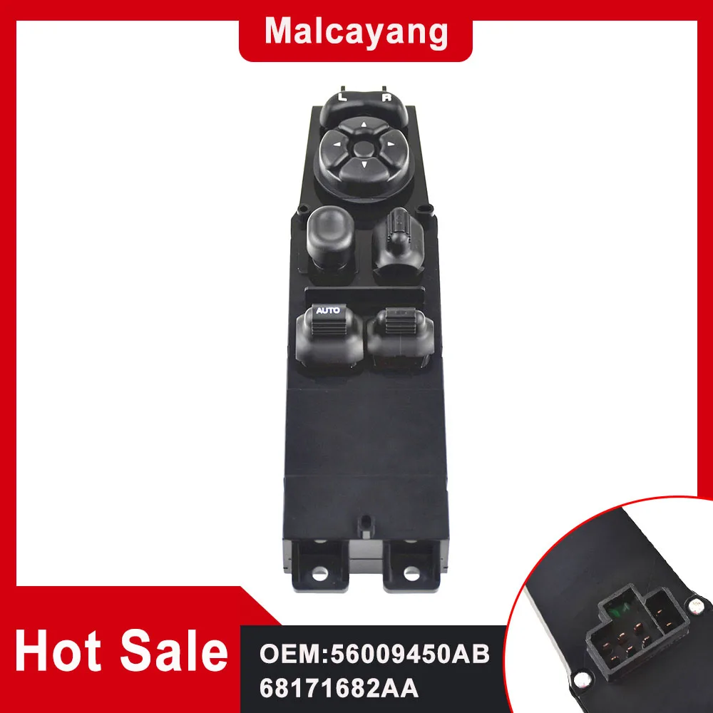 

56009450AB 68171682AA 56009450AC для 1997-2001 Jeep Cherokee XJ, основной переключатель управления со стороны водителя