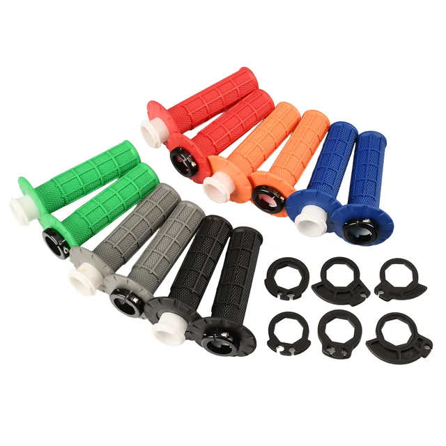 Motorcycle Grips 7/8" 22mm Hand Grip W/ The Snap-on Cam For KTM SX EXC EXC-F 150-500 SX50 SX65 Lock-on Grips Dirt Bike Handlebar
