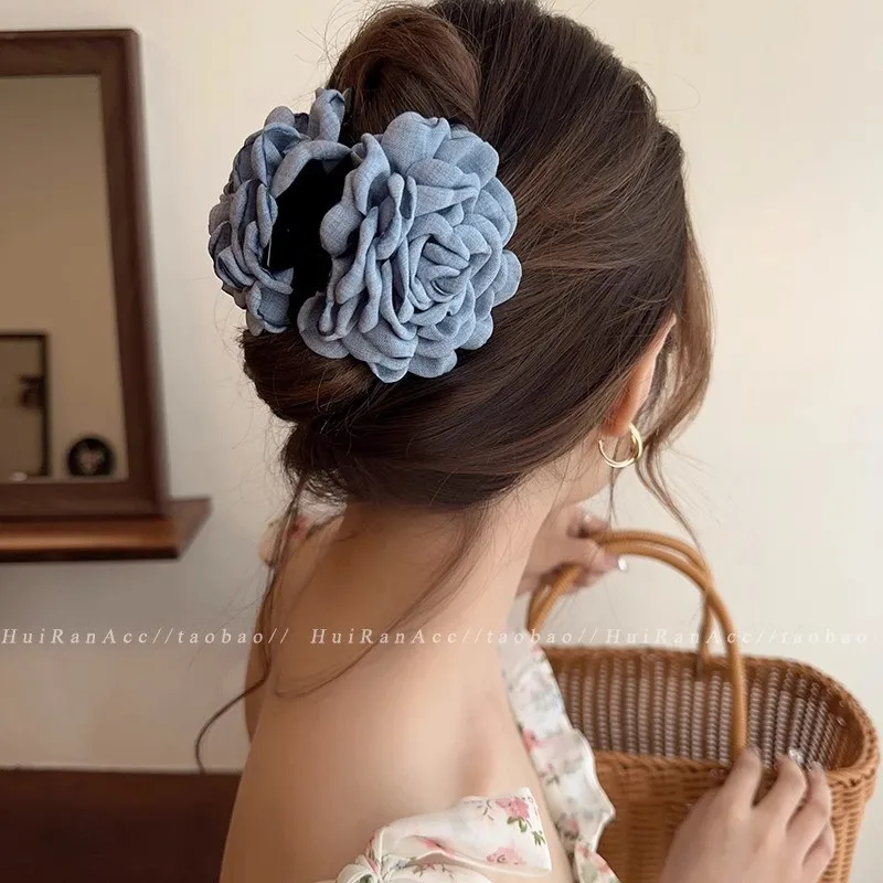 Pince De Fleur Shein Pinces U00e0 Cheveux En Fome De Fleu Pou