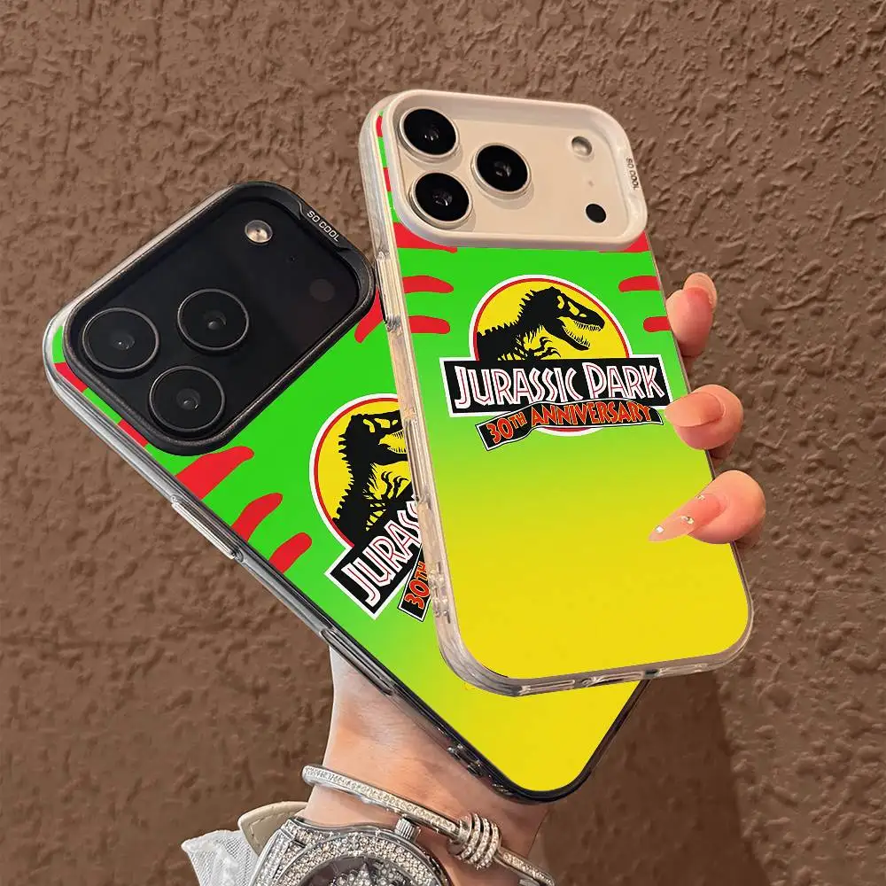 Jurassic Park Dinosaur World Colorful Back Cover