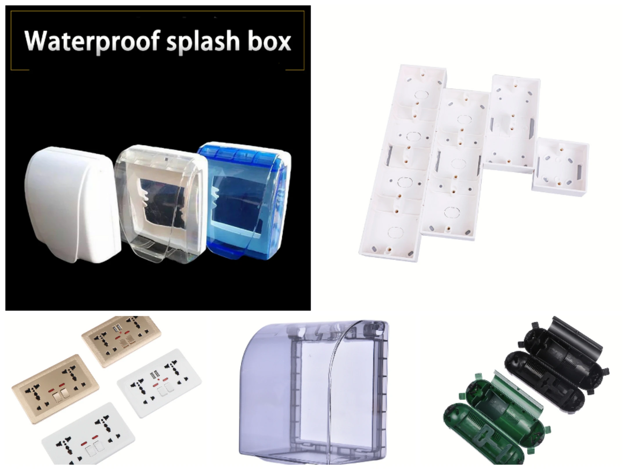 Waterproof Box Plate Switch Protection Cover Switch Plate Protector