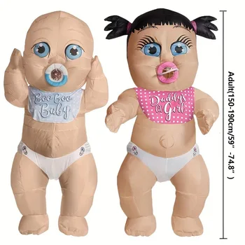 Cute Giant Baby Inflatable Costume - Cute Monster Theme, Halloween and Role Playing Parties 1