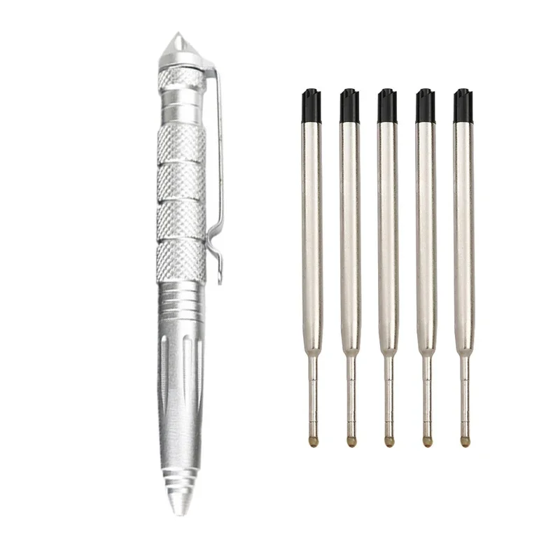 Premium Aluminum Anti-Skid Tactical Ballpoint Pen