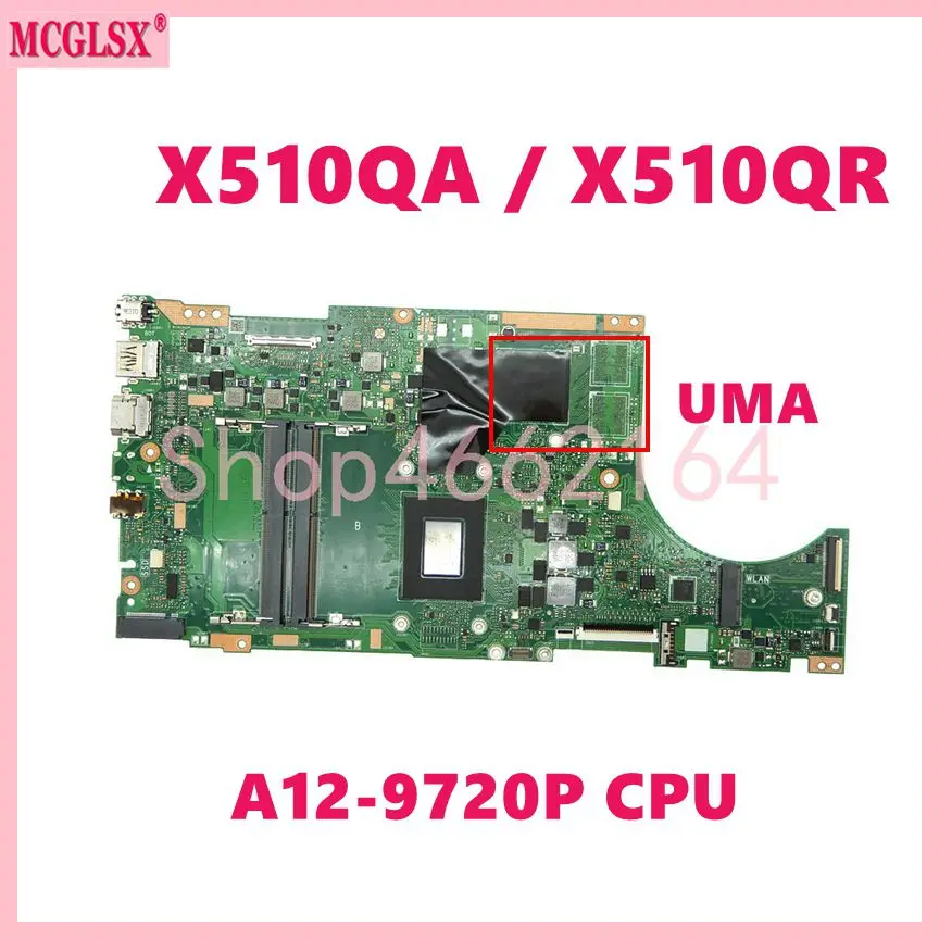 com cpu computador portátil mainboard para asus testado ok usado
