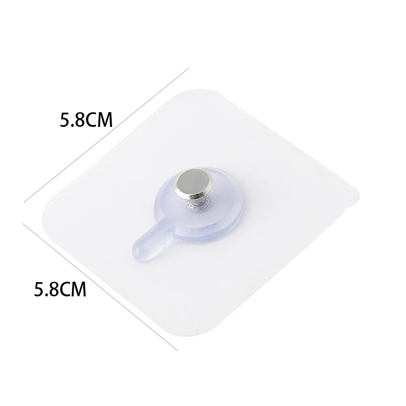 Self Adhesive Wall Hooks Adhesive Wall-Mounted Poster Photo Frame Clock Hangers Punch Free Screw Stickers Kitchen Organizer Holder 10/20 Pcs