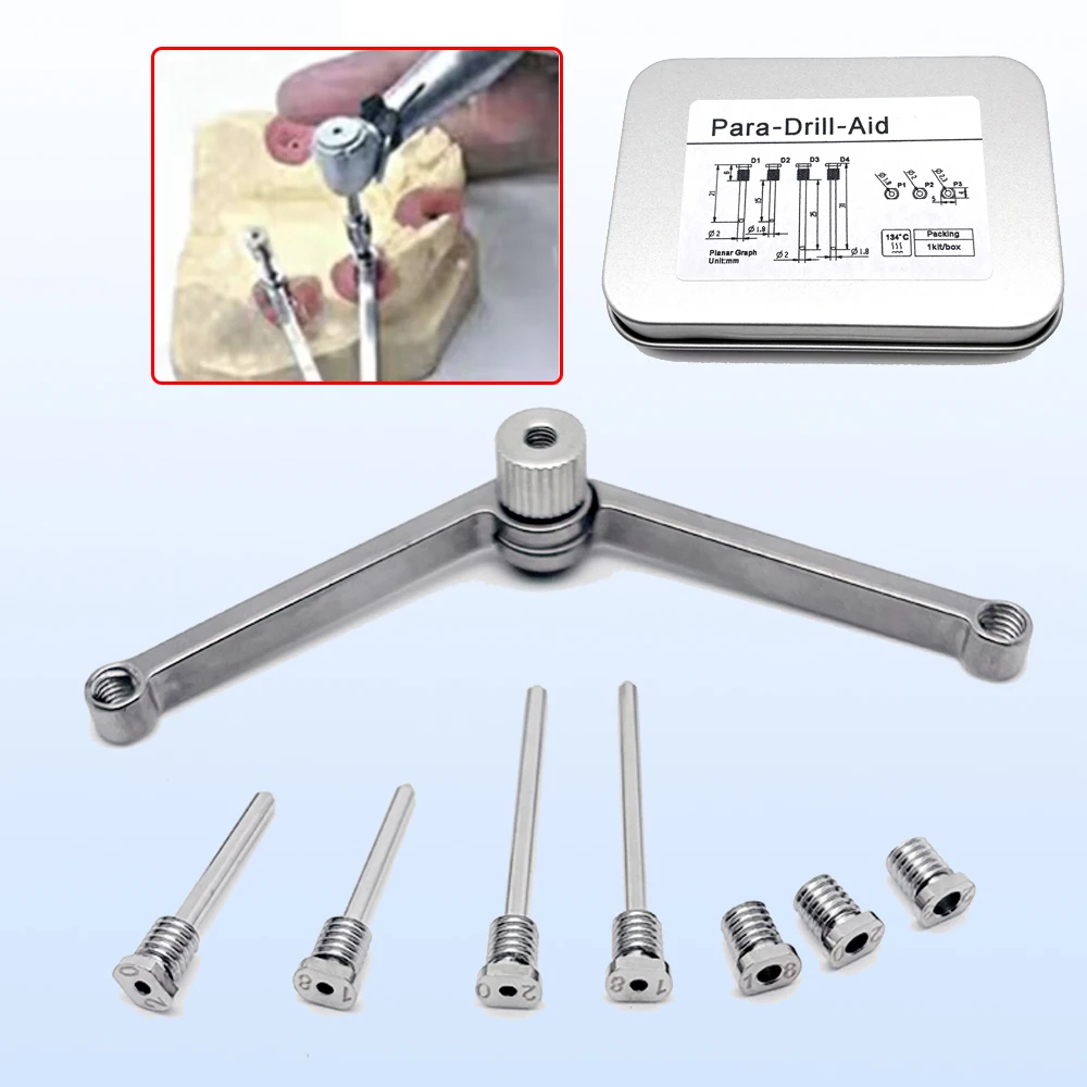 SetDentalImplantParaDrillAidImplantGuideToolOralParallel