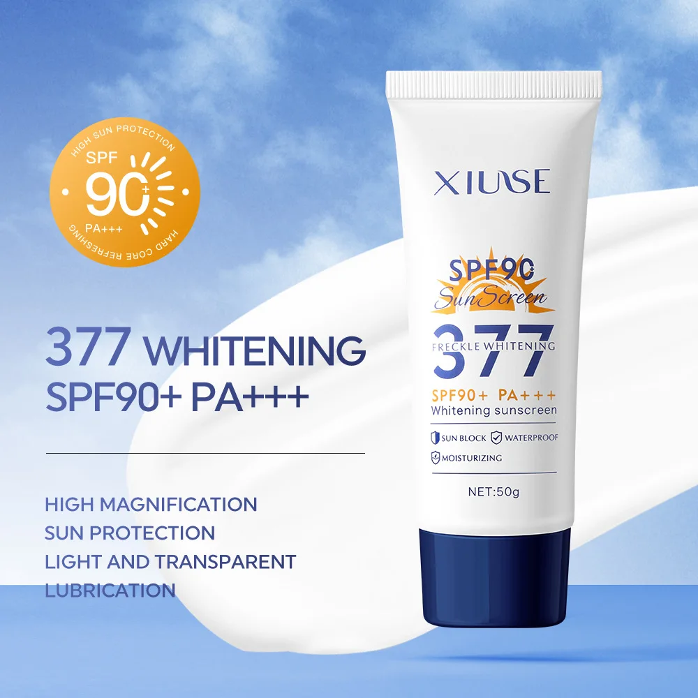 Whitening Sunscreen SPF90 + PA ++ Moisturizing Refreshing Non-sticky Facial Skin Care Sun Cream Spf 50