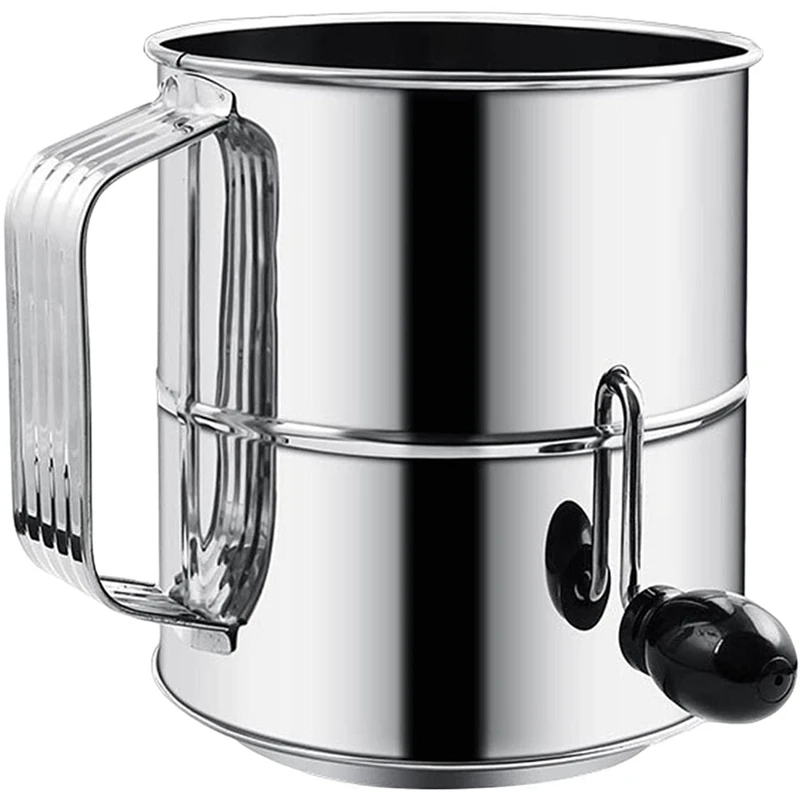 

Stainless Steel Fine Mesh Strainer For Pastries Cupcakes Decorate Cakes Equipment