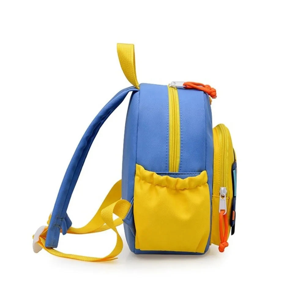Zaino per Bambini a Forma di Auto Cartoon, Leggero e Versatile, Borsa a Tracolla Traspirante di Grande Capacità per la Scuola