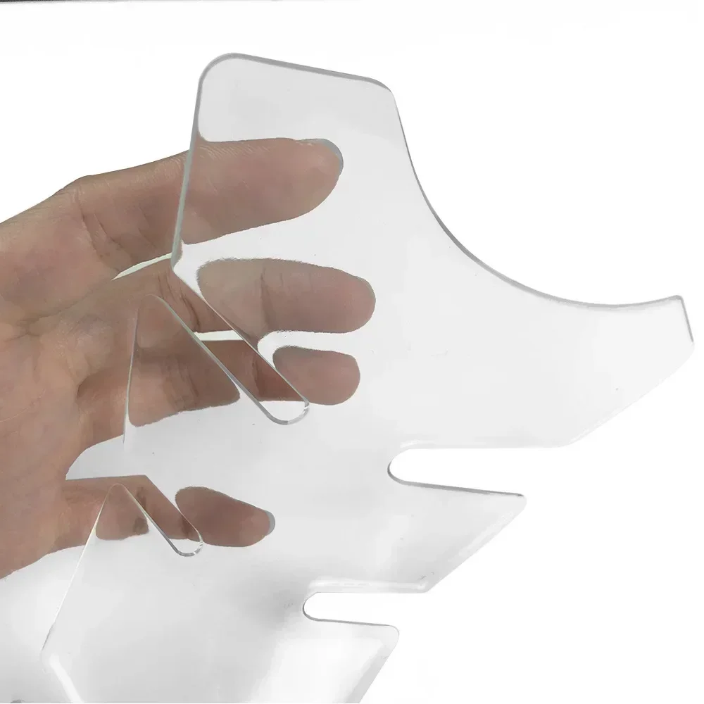 Resin Tank Protector Transparent Resin Tank Pad Protector Universal for Motorbike for Kawasaki Honda CBR Suzuki GSXS GSXR Yamaha etc