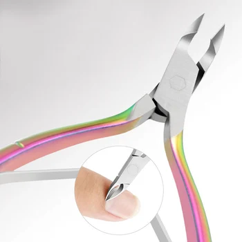 Gradient Cuticle Nippers, Surgical Steel Sharp 4