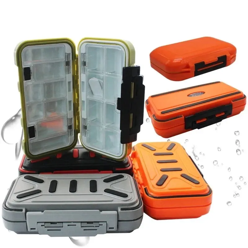 Boîte rangement appâts BURLE OEM 4 couleurs tailles S/M/L accessoires pêche fournitures