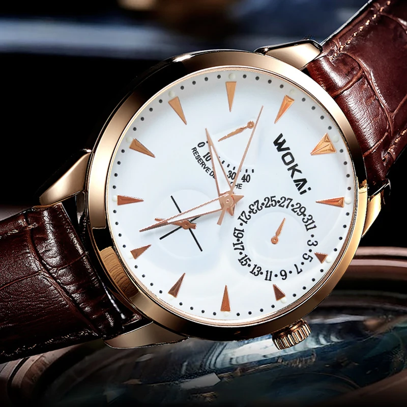 Рисунок 4 - Мужские кварцевые часы с кожаным ремешком