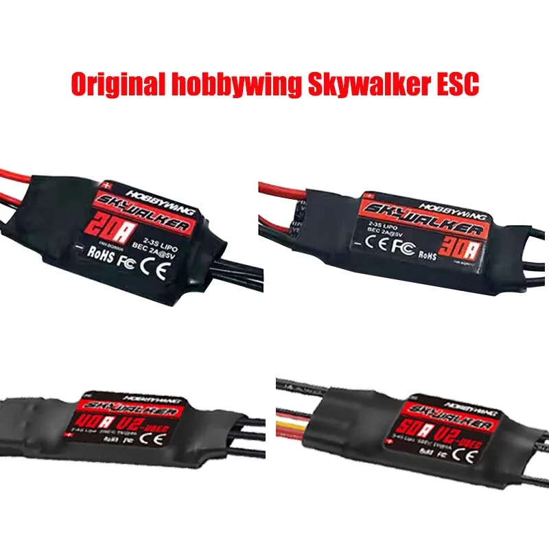 Skywalker - contrôleur de vitesse ESC avec UBEC, pour avions RC