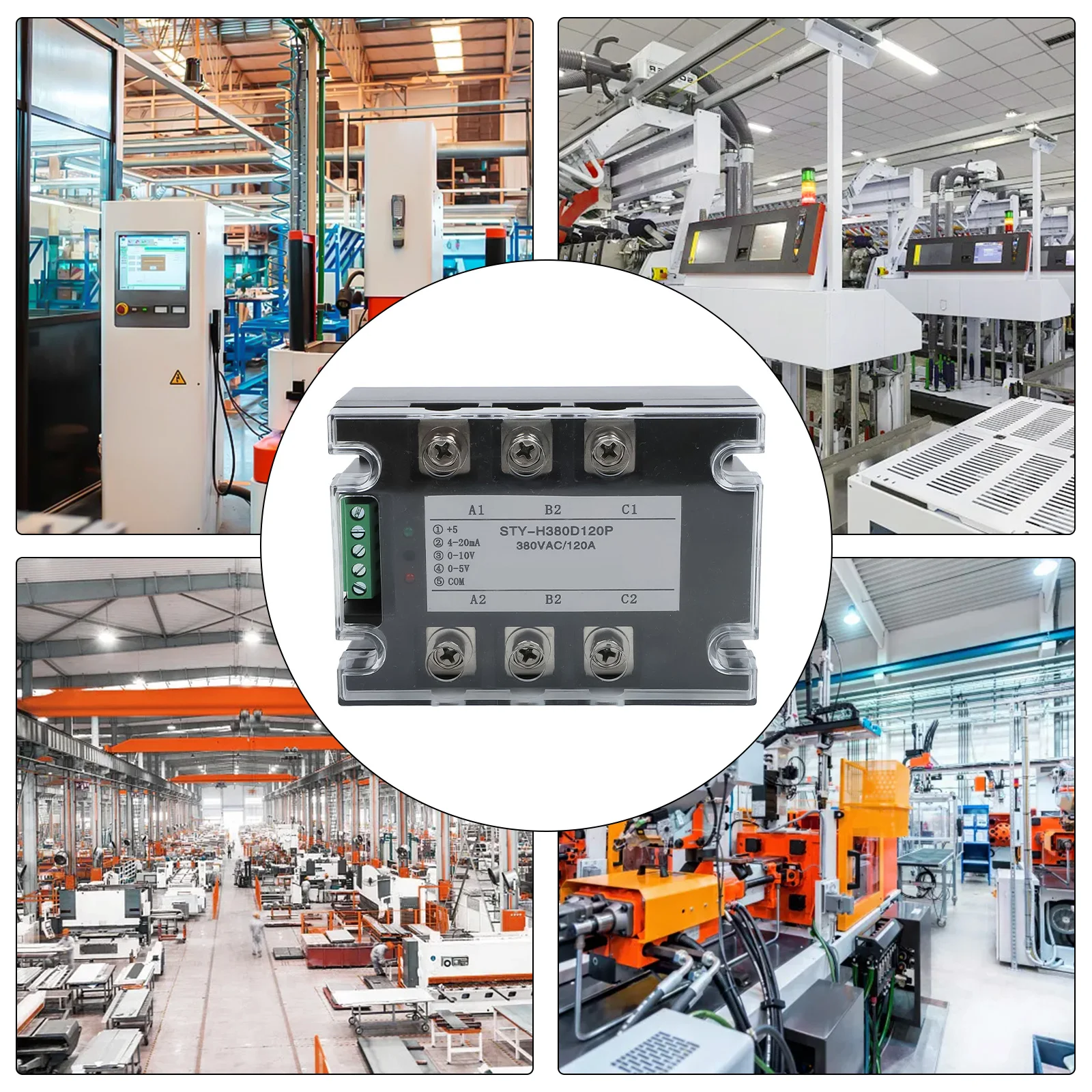 Industrielle Automatisierung AC-Spannungsregulierungsmodul Dreiphasiges AC-Modul Galvanisierte Grundplatte Schnelle Wärmeableitung – Detail 24