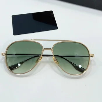 Beach Business Sunglasses Women Luxury Model SUBSYSTEM Pilot Titanium Sunglasses Men Oculos De Sol Masculino with Original Case