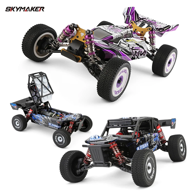 WLtoys 124018 124019 2.4G Racing RC Car 55KM/H 4WD Electric High Speed Off-Road Drift Remote Control Car Toys for Children Gift 6