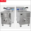 XEOLEO 18L Gas Commercial Oil Fryer Single Tank Large-capacity Fried Machine Chicken Wings Fast-Heating Snack Deep Fryer 5